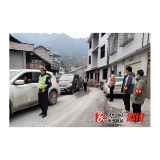 沿溪乡开展道路交通整治