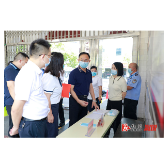 把好校园“入门关”，织密校园“安全网”，确保秋季开学工作安全有序 ——杨廉喜督导城区学校秋季开学准备工作