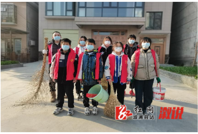 卢峰镇：节后大扫除 扫出“新气象”