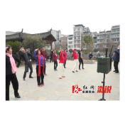 音响器材送进村 助力农家庭院健身工程建设
