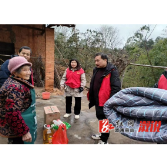 观音阁镇:走访慰问送关怀,念好群众“冷暖经”