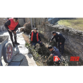 北斗溪镇：“洁”尽全力  喜迎元旦