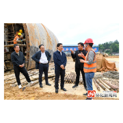 许忠建督导检查重点项目建设等工作时强调：以更加奋发有为的精神状态加快项目建设