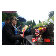 103岁抗战老兵踏上圆梦路 到龙潭烈士陵园祭拜战友，追忆战斗岁月