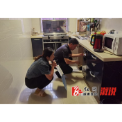县水利局：整合入户工作 燃气安全排查 非法集资宣传齐落实