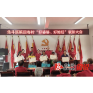 北斗溪镇：表彰先进迎七一，发挥模范带动力