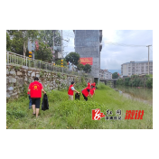 葛竹坪镇：干部群众齐上阵 助力河滩换新颜