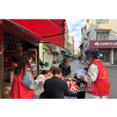 观音阁镇：开展城乡居民养老保险政策宣传活动