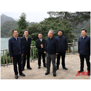 沈晓明调研益阳经济社会发展情况