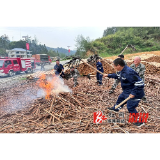 三江镇：筑牢生态安全防线 开展消防及森林防灭火演练