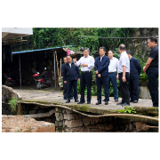 许忠建在鹤城区调研督导生态环境问题整改