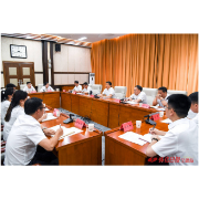 许忠建参加基层党组织党纪学习教育座谈会