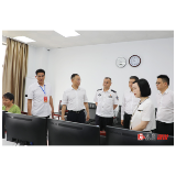 杨廉喜检查高考组考工作