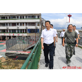 许忠建在溆浦县督导检查救灾工作