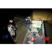 溆浦森警： 二男子驾船携带大功率设备电鱼被当场抓获