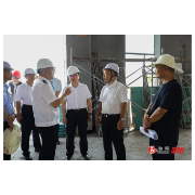 郑湘调研重点项目建设并宣讲党的二十届三中全会精神
