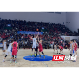 【怀化市七运会】男篮决赛鏖战四节 溆浦队一分之差憾负辰溪 荣获亚军