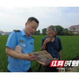市生态环境局溆浦分局：开展禁烧秸秆宣传活动 共护蓝天白云
