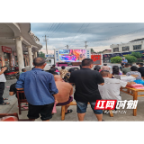 卢峰镇：屋场会上话安全 LED“光影”护平安