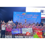 三江镇：村BA“万兴府杯”晋级赛圆满落幕 无人机点亮乡村夜空