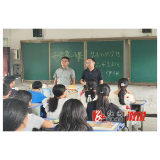深子湖镇：禁毒宣传进校园 筑牢校园“防毒墙”