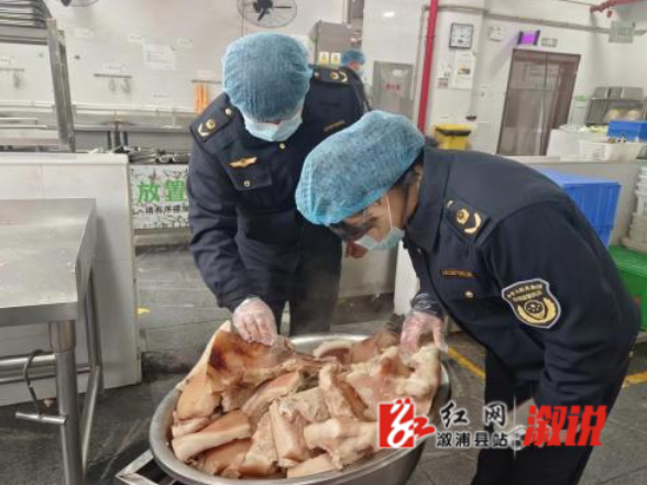 我县多部门联合开展校园食品安全专项检查