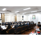 郑湘参加县委办机关第一党支部组织生活会