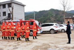 舒溶溪乡：开展消防演练 筑牢安全防线