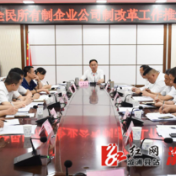 溆浦县召开全民所有制企业公司制改革 工作推进会