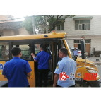 深子湖镇：校车安全不放松 学生平安有保障