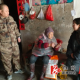 龙潭镇：寒冬无情人有情 入户走访保民生