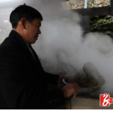 古法榨油过小年