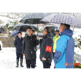 杨廉喜督导低温雨雪天气电力抢修工作