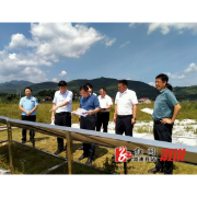 省“洞庭清波”督导组来溆现场检查