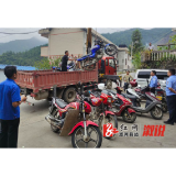迎接开学季，沿溪乡联合交警中队开展联合执法行动