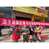 深子湖镇：开展赶集日社保政策集中宣传活动