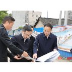杨廉喜到城区调研自建房安全隐患排查整治工作