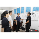 杨廉喜带队开展燃气安全检查