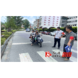 战高温斗酷暑—葛竹坪镇持续发力开展道路交通违法整治