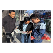 深子湖镇：反假币宣传入集市 守护好百姓“钱袋子”
