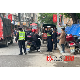 大江口镇：常态化开展道路交通整治，助力优化营商环境