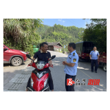 北斗溪镇：一盔一带践于行，平安守护暖民心