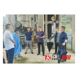 李波到大江口镇督导防汛救灾工作