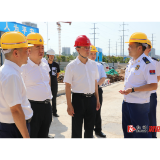 杨廉喜到城区调研重点项目建设并检查高温作业安全生产工作
