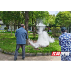 筑牢养老安全防线 溆浦县桥江镇开展敬老院消防应急演练