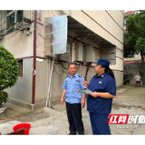 溆浦:消防宣传进小区 安全守护零距离