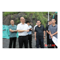 田晓华到大江口镇现场督办生态环境问题整改工作