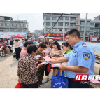 祖师殿镇:流动宣传进集市, 护紧群众钱袋子