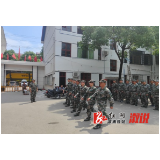 大江口镇：开展民兵整组点验及入队训练