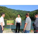 筑牢汛期安全防线 全力保障人民群众生命财产安全——杨廉喜到乡镇督导防汛备汛工作并开展巡河